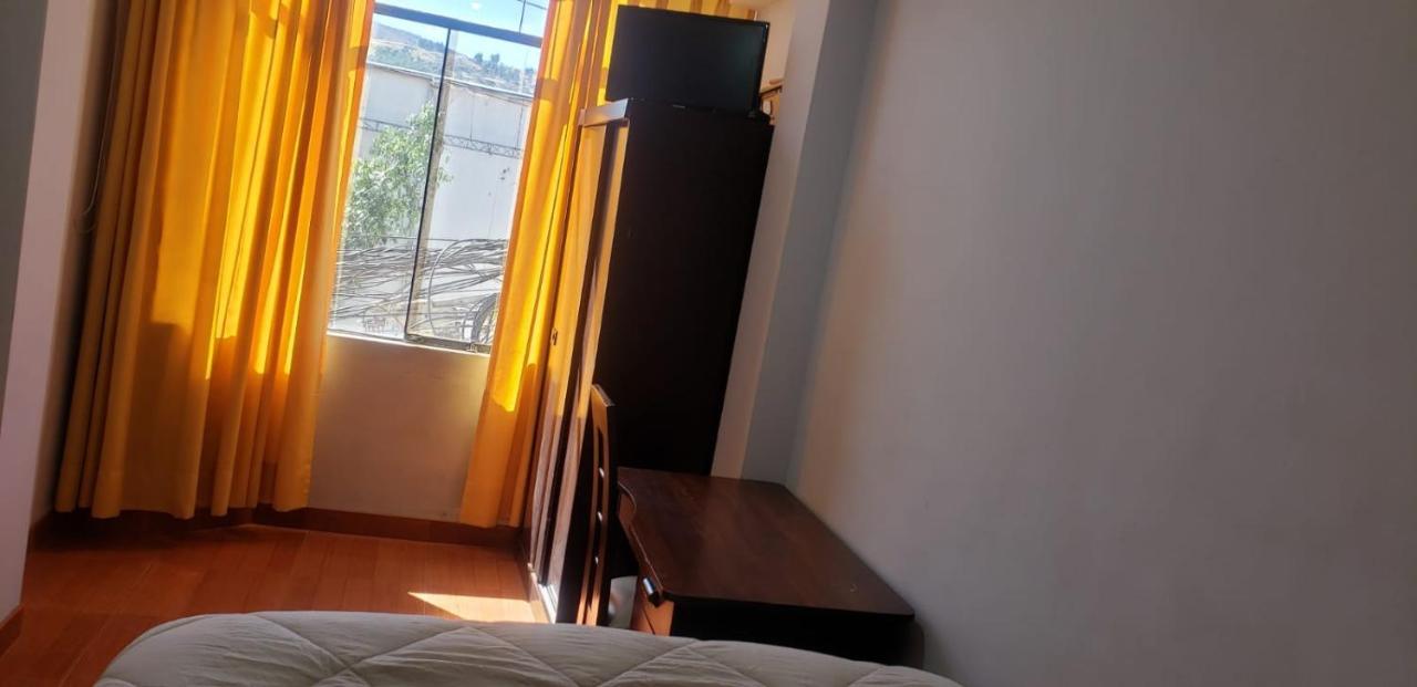 Departamento aeropuerto siéntase como en casa Cuzco Esterno foto
