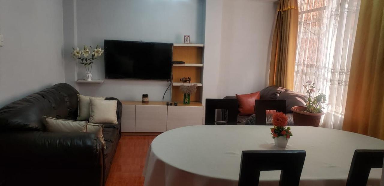 Departamento aeropuerto siéntase como en casa Cuzco Esterno foto