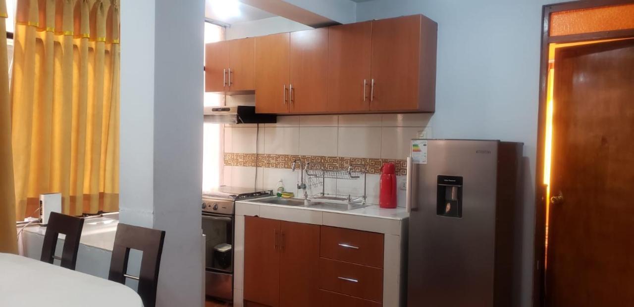 Departamento aeropuerto siéntase como en casa Cuzco Esterno foto