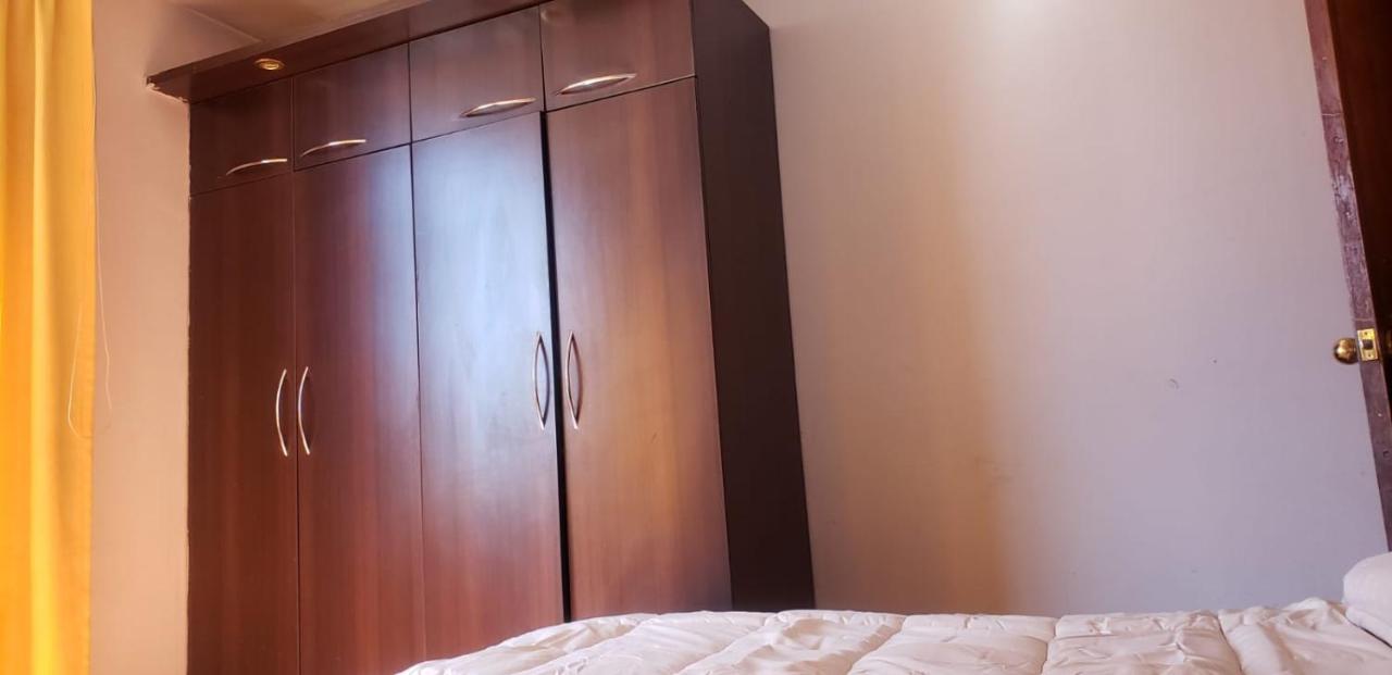 Departamento aeropuerto siéntase como en casa Cuzco Esterno foto